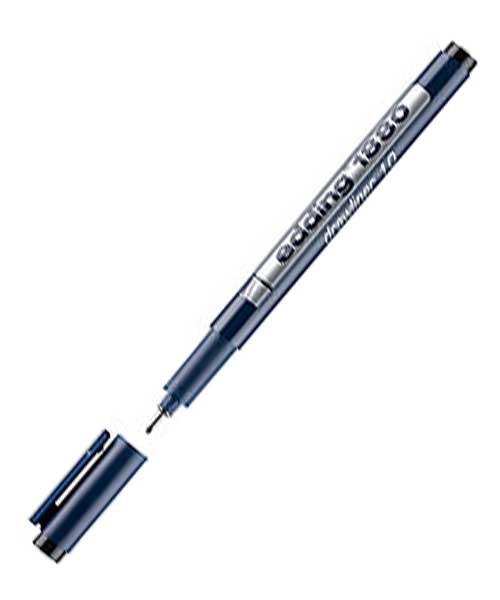 Edding Teknik Çizim Kalemi 1Mm Siyah Ed18801Mm01