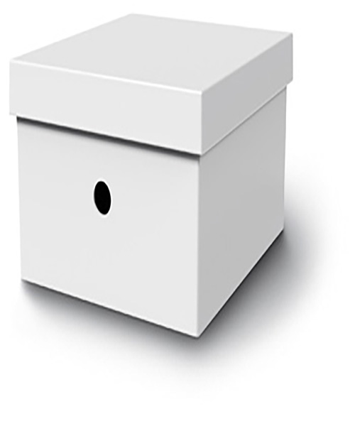 Mas Rainbow Karton Kutu Küçük Boy Beyaz 8224