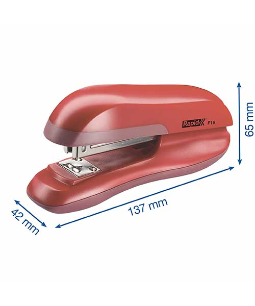 Rapid Zımba F16-30 Sayfa Kapasiteli Kırmızı 23810503